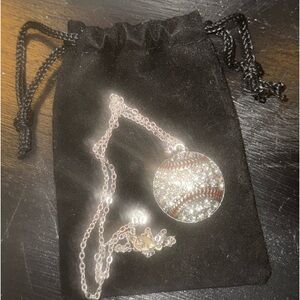 Baseball necklace